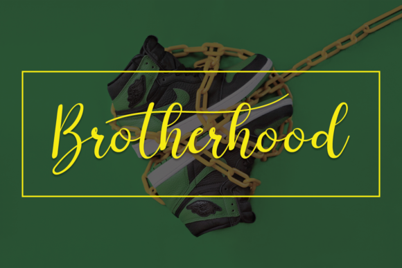 Brotherhood: A Script Font That Dances With Personality