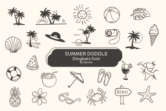 Capture Sun-Soaked Charm with Summer Doodle