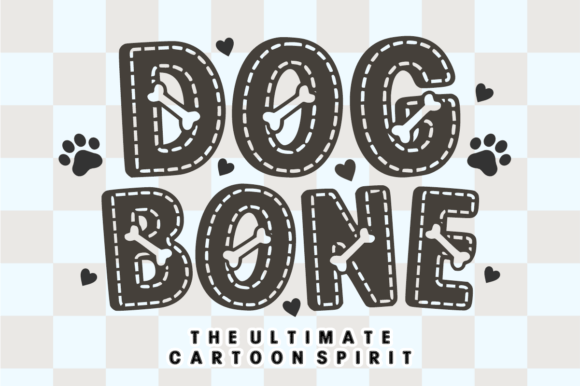 Dog Bone: The Display Font for Playful Branding