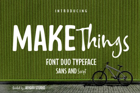 Make Things: Balancing Modern Structure and Handwritten Flair