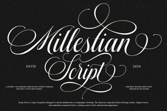 Mallestian Script: Crafting Visual Elegance in Modern Design