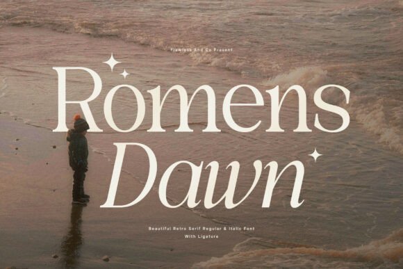 Romes Dawn: A Vintage Serif for Modern Creators