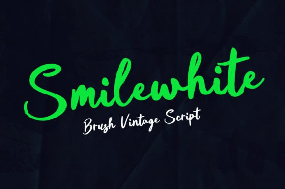 Smile White: Elevate Your Design with Elegant Serif Character