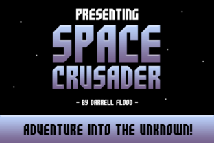 Space Crusader: A Font for Futuristic Design