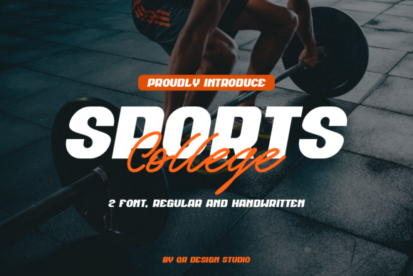 Sports College: The Display Font That Demands Attention