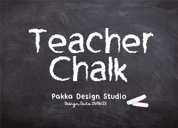 Teacher Chalk: More Than Just a Playful Typeface
