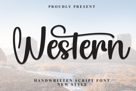 Western: Where Rustic Soul Meets Elegant Script