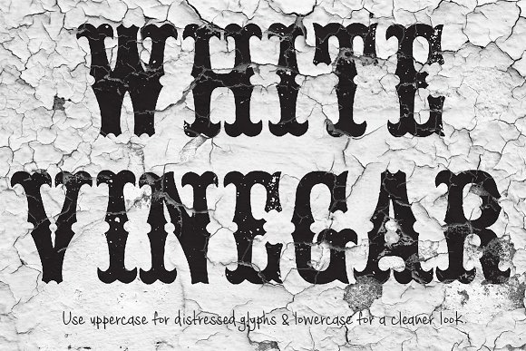 White Vinegar: The Distressed Western Font for Authentic Branding