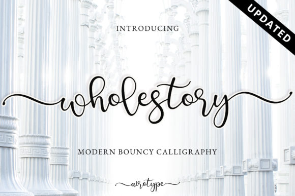 Wholestory: A Creative Font for Authentic Branding